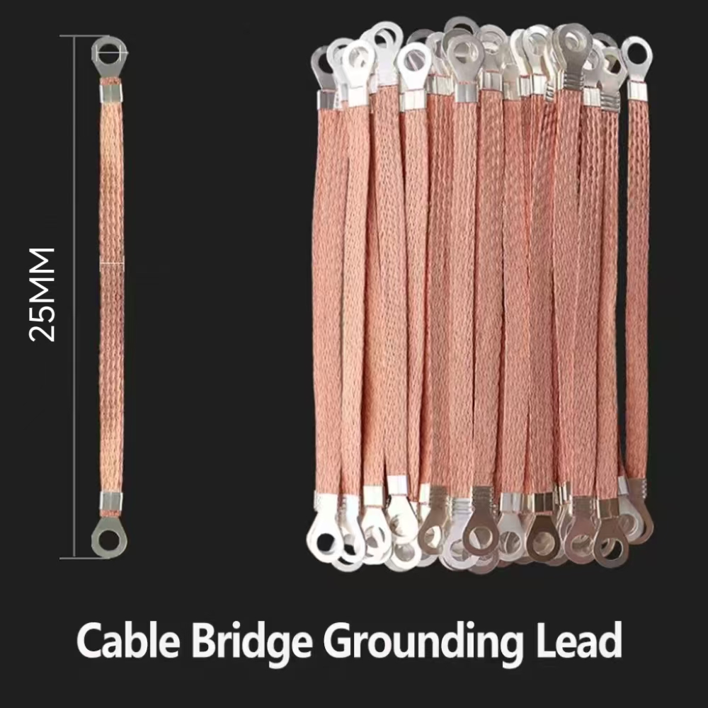 Copper Wire Roll - 6 Buah Kabel Grounding Jembatan Tembaga