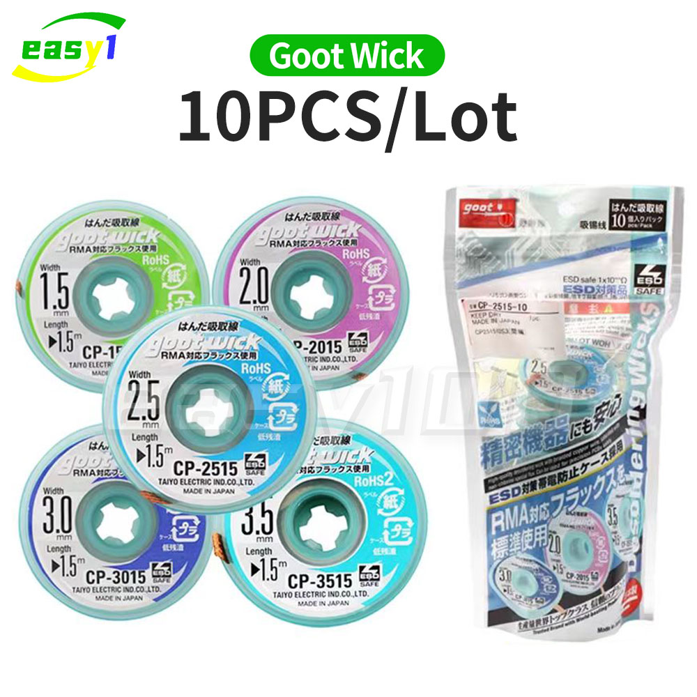 Copper Wire Roll - Asli Goot sumbu Solder dikepang kawat