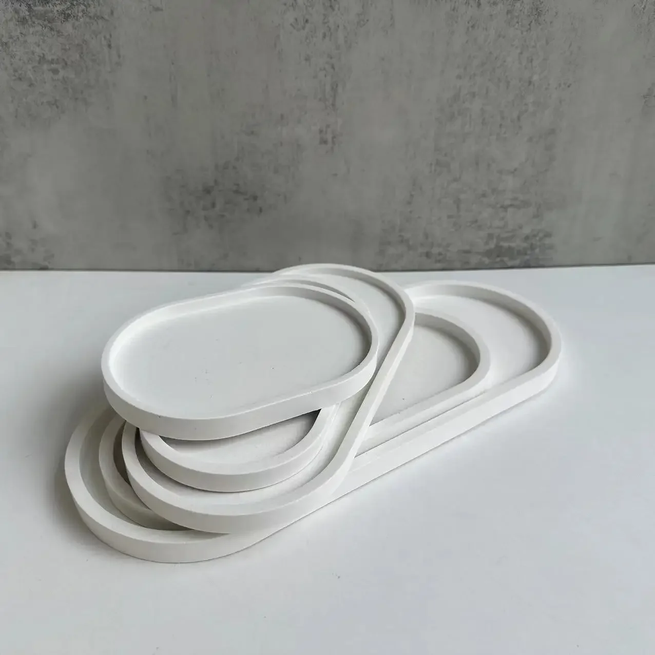 Cetakan dasar pot bunga oval,  - Drip Tray Saucer ulasan dan harga