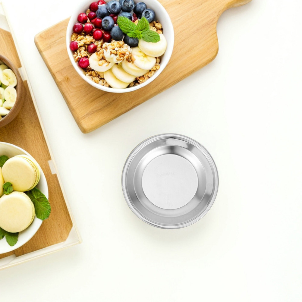 2 buah Nampan Kantong Teh Baja - Drip Tray Saucer ulasan dan harga