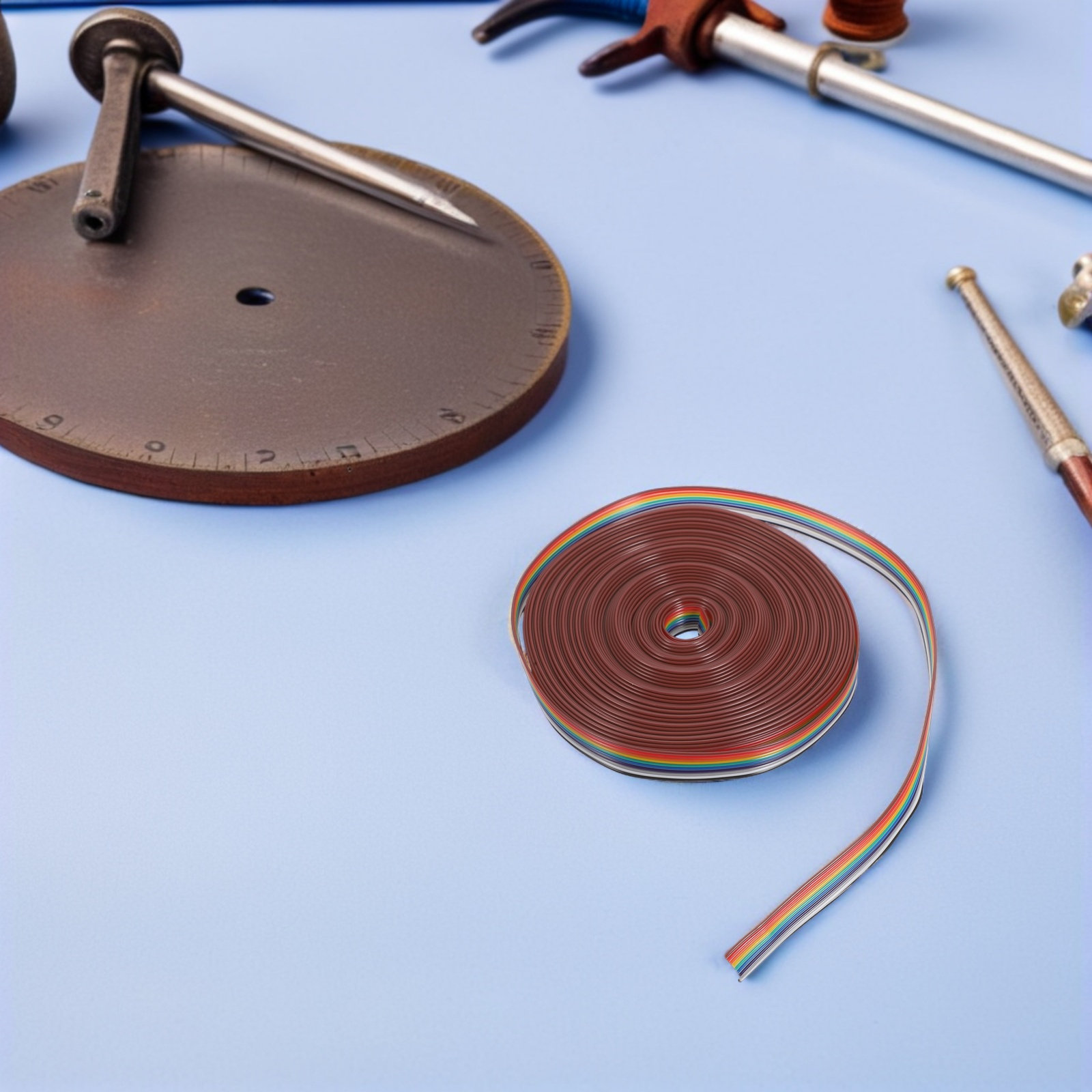 1 Gulung Kabel Pita Datar IDC  - Copper Wire Roll ulasan dan harga