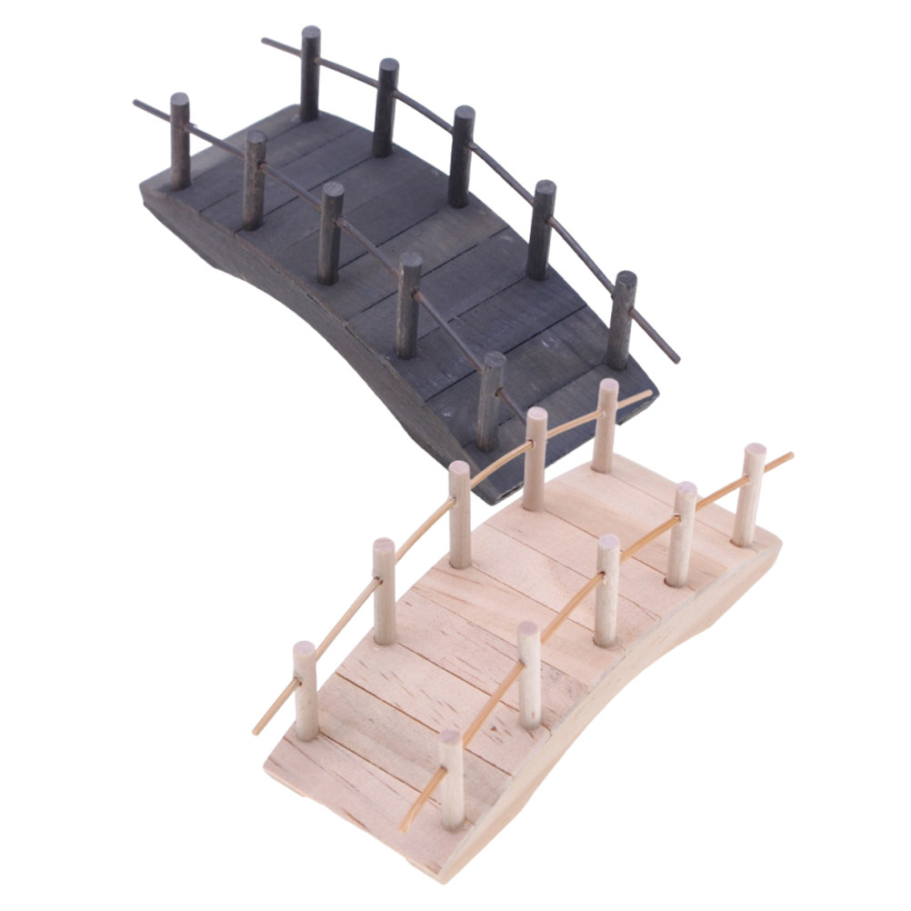 2 Buah Jembatan Lengkung Mini, - Bonsai Garden Landscape Design ulasan dan harga